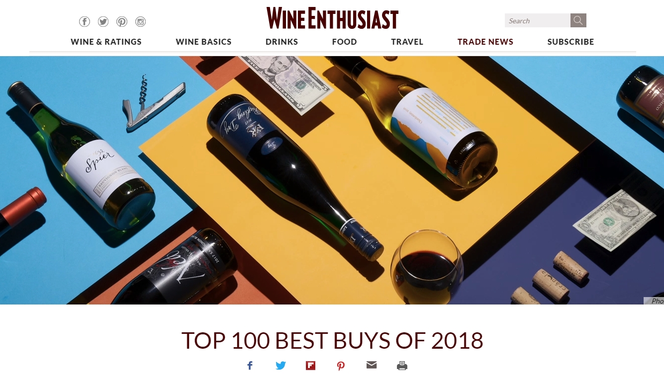 Top 100 Best Buys Wine Enthusiast