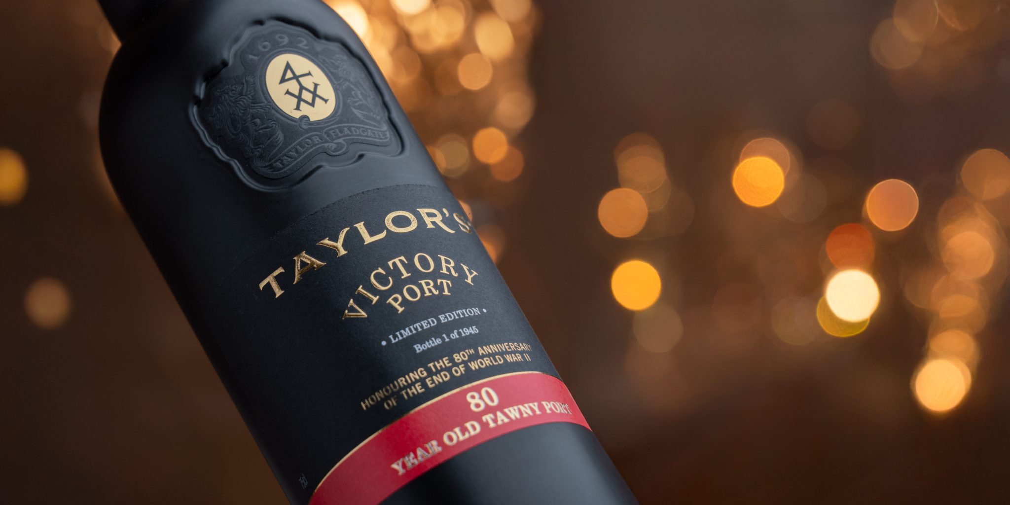 A Taylor’s anunciou o lançamento do Victory Port, Vinho do Porto que comemora o 80º aniversário do fim da Segunda Guerra Mundial
